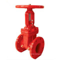 UL Listed Y Type Cast Steel Flanged Industrial Gate Valve